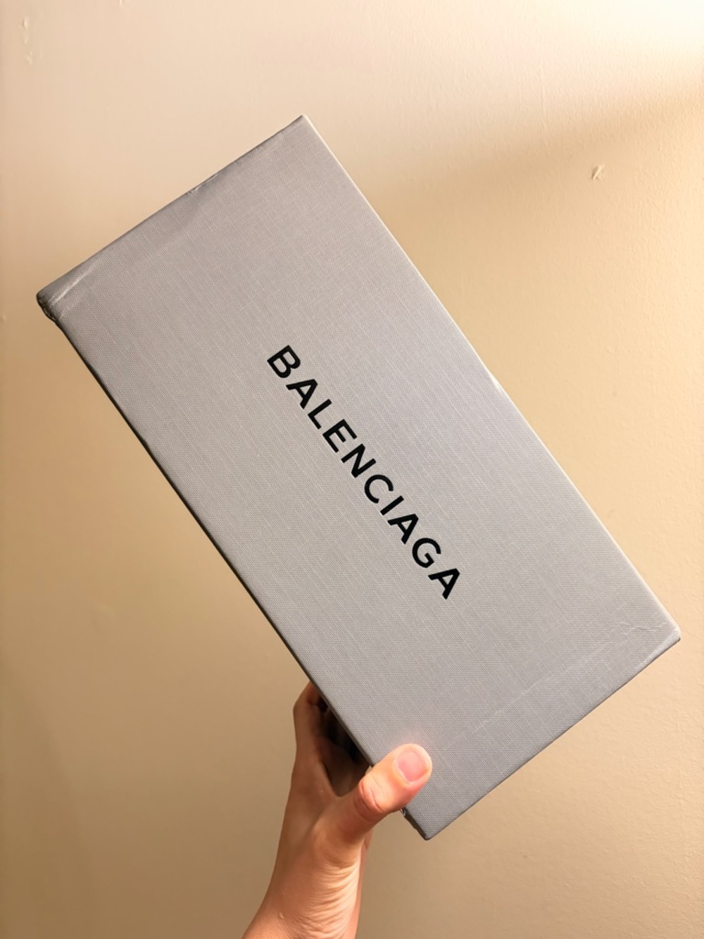 Balenciaga Tan Brown Logo Slide Sandals - Picture 3 of 4